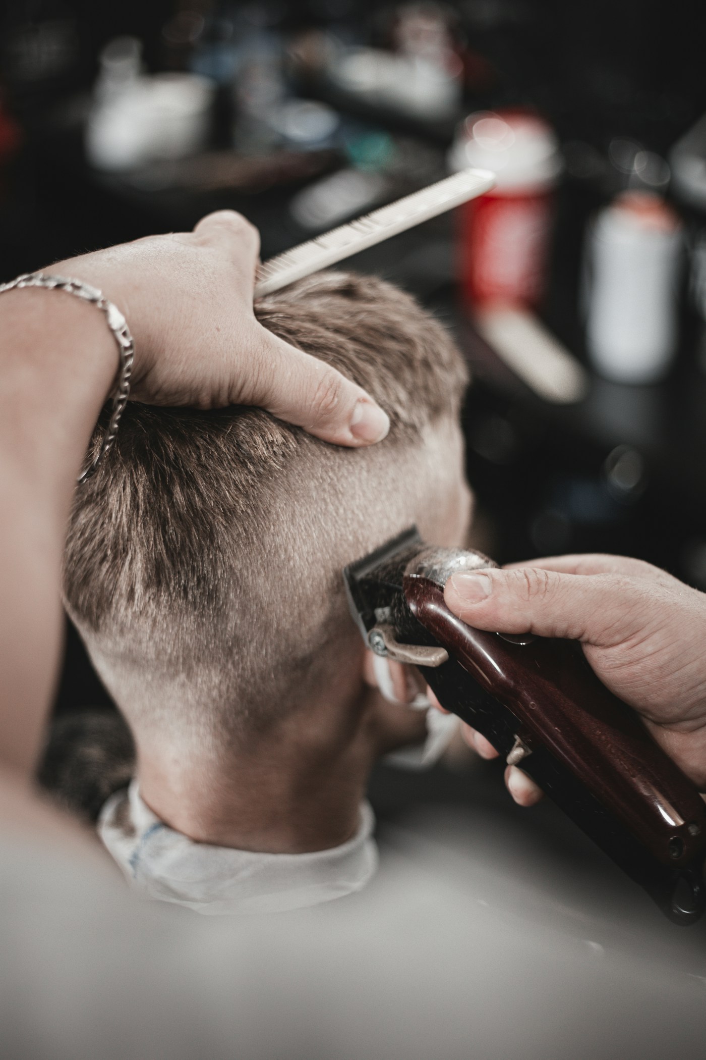 Clippers blending a fade